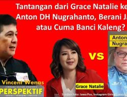 Tantangan dari Grace Natalie kepada Anton DH Nugrahanto, Berani Jawab atau Cuma Banci Kaleng?